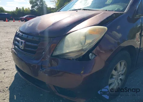 2010 Honda Odyssey Ex from USA, damaged, VIN 5FNRL3H42AB070433